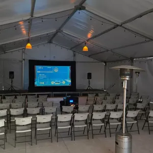 12 foot Movie Screen for Community