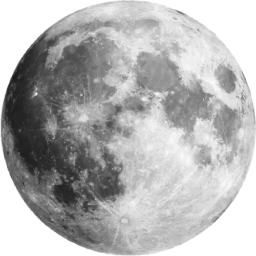 Moon in the night sky