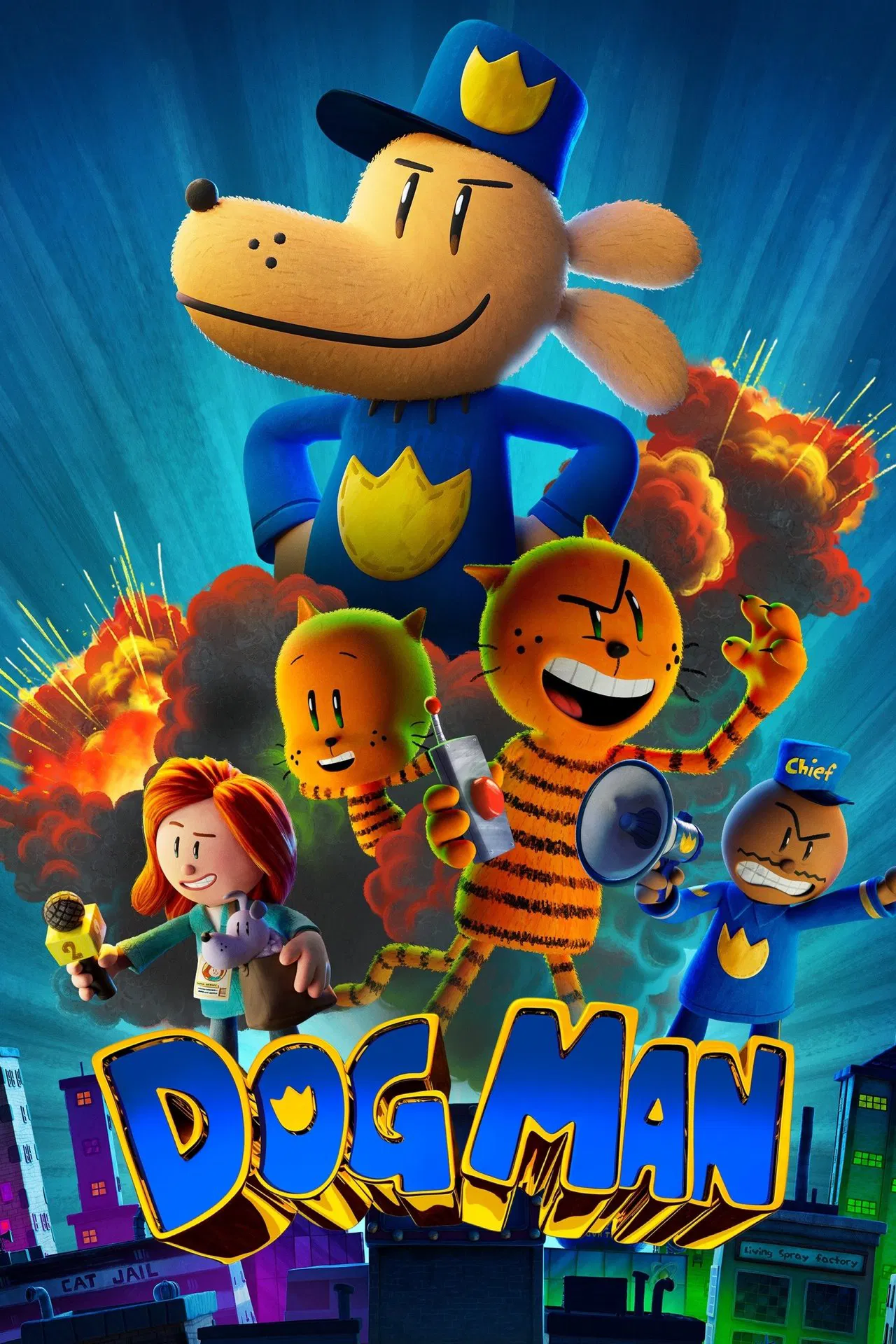 Dog Man Poster