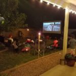 Outdoor Movies Free Standing Screen Rental